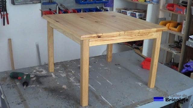 mesa centro terminada a falta de decorar