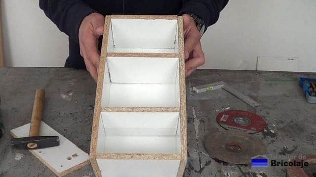 organizador de discos para la amoladora o radial