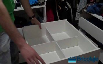 Cómo hacer un organizador de cajones