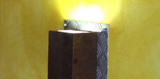 cómo hacer un aplique casero estilo industrial
