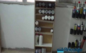 Cómo hacer un organizador de botes de spray con material reciclado