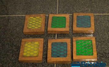 Cómo hacer unos posavasos estilo industrial con resina epoxi