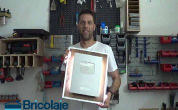 Tuneando mi premio Youtube de 100.000 suscriptores Tuneando premio Youtube por 100000 suscriptores