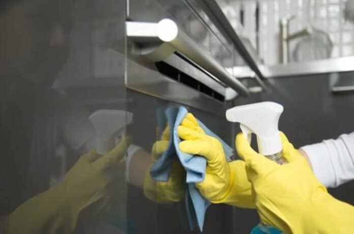 limpieza de obra después de una reforma