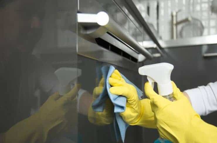 limpieza de obra después de una reforma